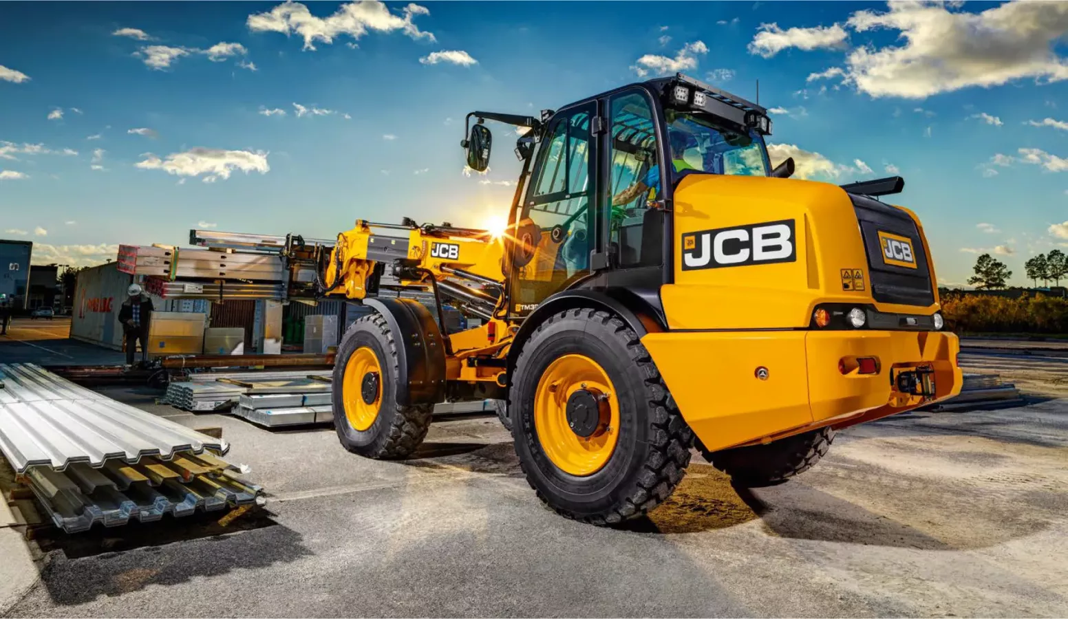 JCB tractor ELM